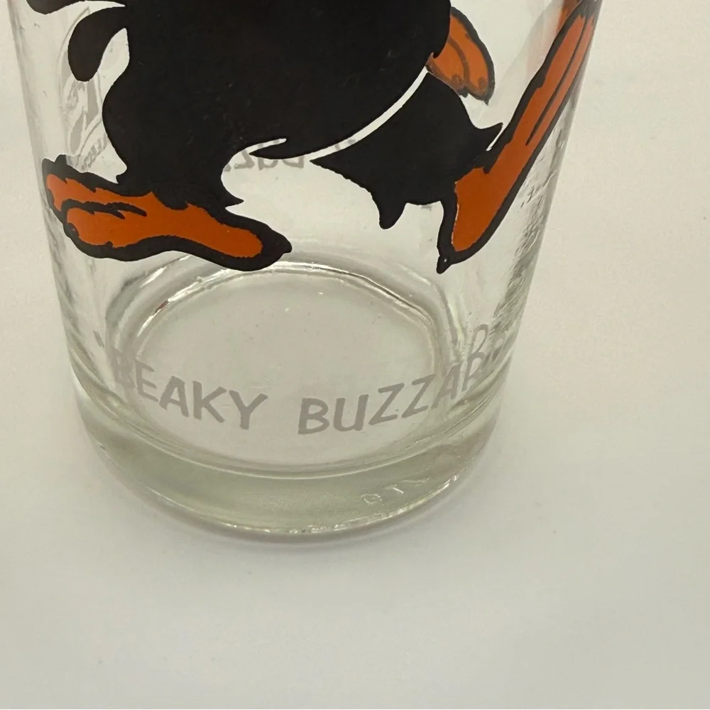 Vintage 1973 BEAKY BUZZARD Pepsi Collector Series Warner Bros Looney Tunes Glass